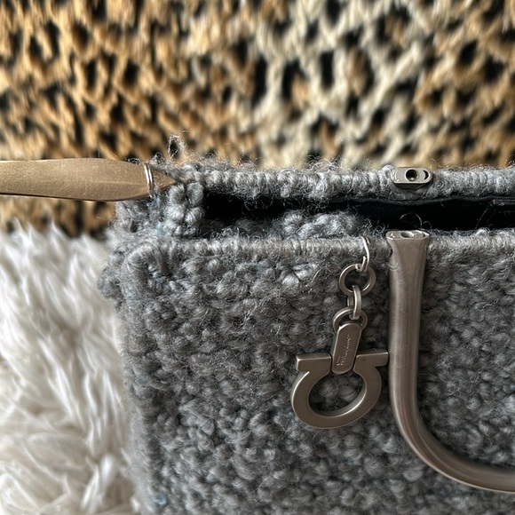 Salvatore Ferragamo Boucle Hand Bag with Pouch - Picture 13 of 17